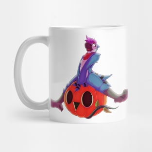 Pumpkin Bird Mug